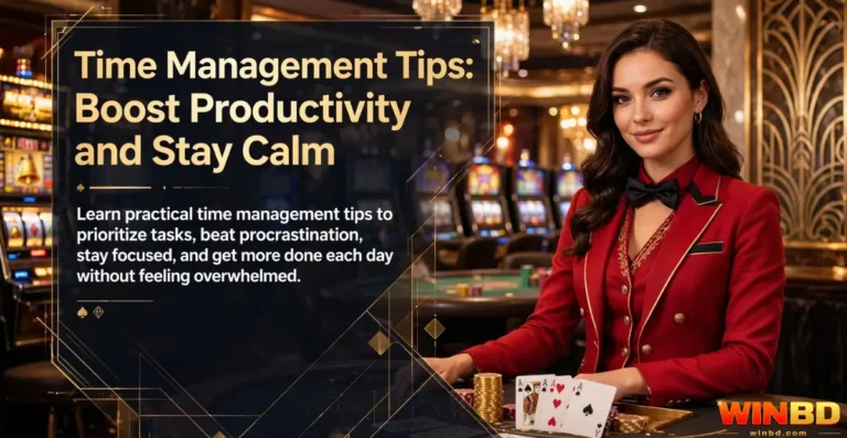 WINBD App Time Management Tips